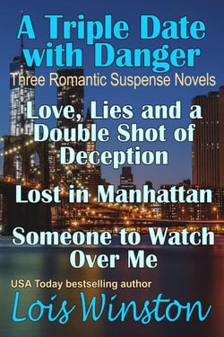 A Triple Date with Danger: Three Romantic Suspense Novels