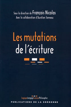 Les mutations de l’écriture