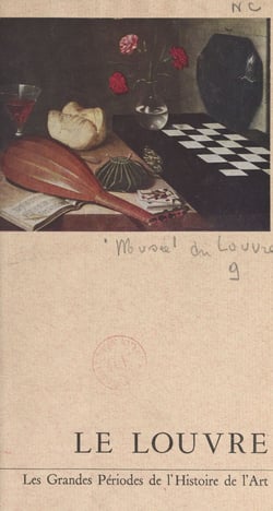 Les grandes périodes de l'histoire de l'art au Musée du Louvre - Ouvrage présentant les collections du Musée, contenant 71 notices biographiques, orné de 171 reproductions dont 16 en couleurs, et accompagné d'un plan original