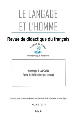 Hommage à Luc Collès - Tome 2 : de la culture aux langues - 2014 - 49.2