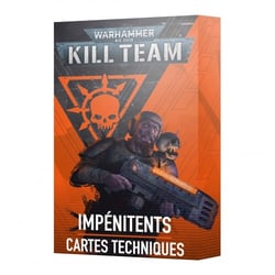 Cartes Techniques - Kill Team : Impénitents - Warhammer 40,000