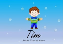 Tim hört den Zauber des Winters - eine musikalische Wintergeschichte