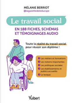 Le travail social en 188 fiches, schémas et témoignages audio - Toute la réalité du travail social pour réussir son diplôme