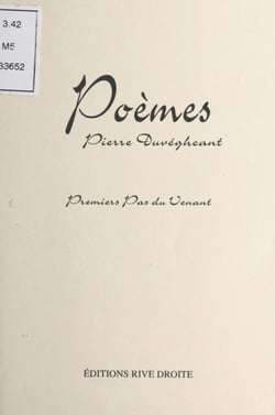 Poèmes : premiers pas du venant