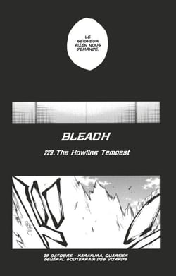 Bleach - T26 - Chapitre 229 - The Howling Tempest