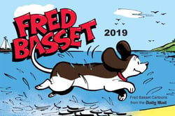 Fred Basset Yearbook 2019 - Witty Comic Strips from the Daily Mail