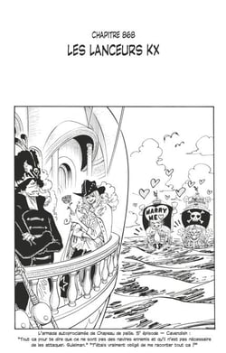 One Piece édition originale - Chapitre 868 - Les lanceurs KX