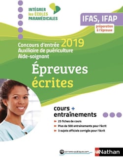 Concours d'entrée AS/AP - Ecrit - 2019 - Format : ePub 3