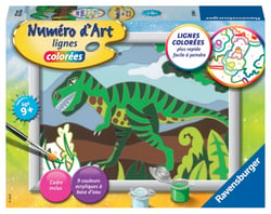 Numéro d'art - Petit dino