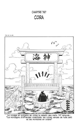 One Piece édition originale - Chapitre 767 - Cora
