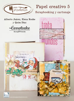 Papel Creativo 5 manos maravillosas - Scrapbooking y cartonaje por Carrotcake