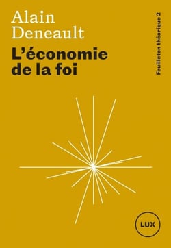 L'économie de la foi