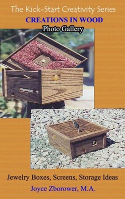 Creations in Wood Photo Gallery -- Jewelry boxes, Screens, Storage boxes - Crafts Series, #4