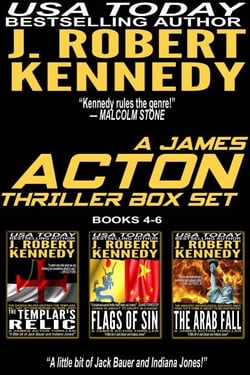 The James Acton Thrillers Series: Books 4-6 - The James Acton Thrillers Series Box Set