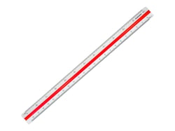 Règle réduction triangulaire 1/20ème