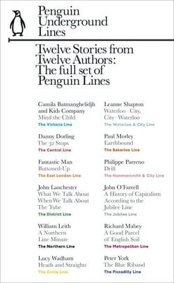 Twelve Stories from Twelve Authors: Penguin Underground Lines - The full set of twelve Penguin Lines