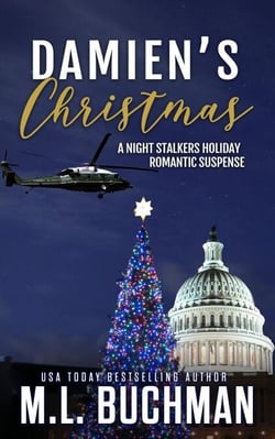 Damien's Christmas: A Holiday Romantic Suspense - The Night Stalkers Holidays, #7
