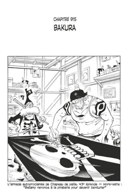One Piece édition originale - Chapitre 915 - Bakura