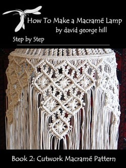 Macramé Lamp: Cut Work Pattern
