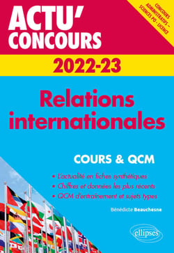 Relations internationales 2022-2023 - Cours et QCM