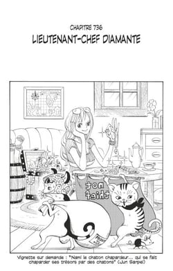 One Piece édition originale - Chapitre 736 - Lieutenant-chef Diamante