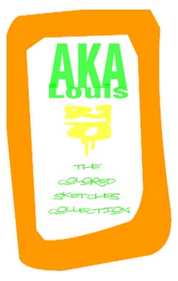 The colored sketches collection - 63 colored sketches and 7 poetic texts