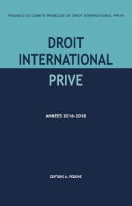 Droit international privé : années 2016-2017, 2017-2018