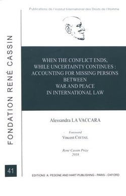 When the conflict ends, while uncertainty continues : accounting for missing persons between war and peace in international law