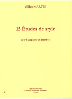 15 Études de style - Saxophone ou hautbois