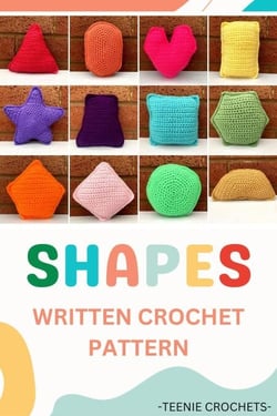 12 Shapes - Written Crochet Pattern