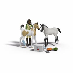 Soins pour les bébés animaux de Sarah - Schleich