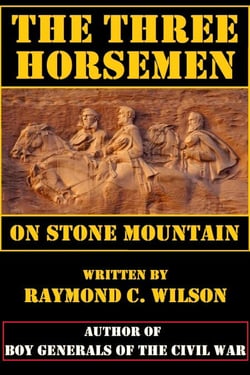 The Three Horsemen on Stone Mountain