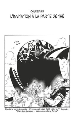 One Piece édition originale - Chapitre 813 - L'invitation à la partie de thé