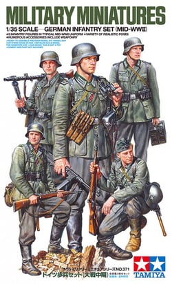 Maquette Fantassins Allemands 1941-42