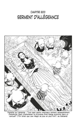 One Piece édition originale - Chapitre 800 - Serment d'allégeance