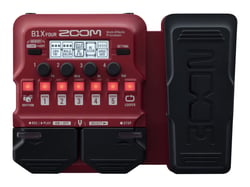 ZOOM - B1X FOUR – Multieffet pour basse avec pédale d’expression