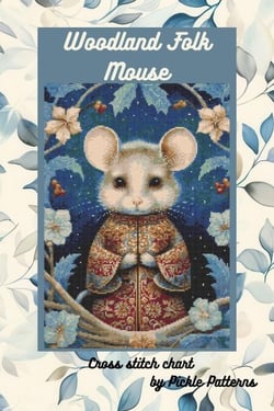 Woodland Folk - Mouse - Woodland Folk Cross Stitch