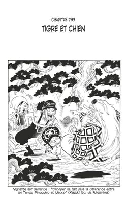 One Piece édition originale - Chapitre 793 - Tigre et chien