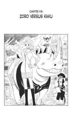 One Piece édition originale - Chapitre 416 - Zoro versus Kaku