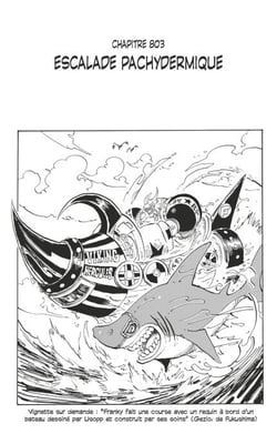 One Piece édition originale - Chapitre 803 - Escalade pachydermique