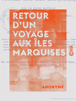 Retour d'un voyage aux îles Marquises - Par un jeune matelot