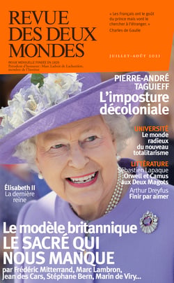 Revue des Deux Mondes juillet-août 2021 - Le modèle britannique