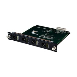 CC HS - CARTE 4 PAIRES AES OUT XLR POUR DX32