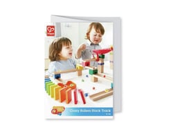 Marble run - Circuit de billes rallye dominos