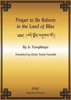 Prayer to Be Reborn in the Land of Bliss eBook