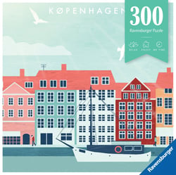 Puzzle 300 pièces - Copenhague - Ravensburger