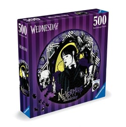 Puzzle rond 500 pièces - Mercredi - Ravensburger