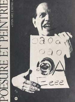 Poésure et peintrie : d'un art, l'autre - Exposition, Centre de la Vieille Charité de Marseille, 12 février-23 mai 1993
