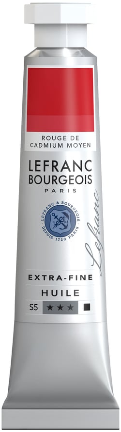 Peinture à l'huile extrafine - 20ml - rouge de cadmium moyen