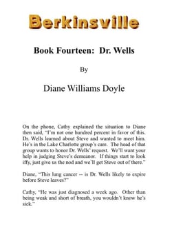 Book Fourteen: Dr. Wells - Berkinsville, #14